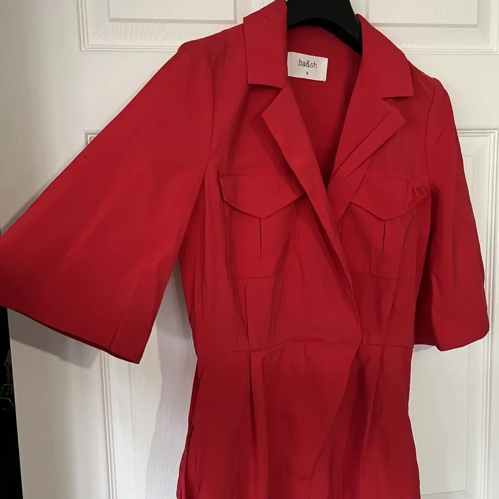 Red Bash Blazer Dress
